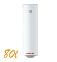   Bojler, Elektromos Vízmelegítő, Villanybojler 80 liter SLIM, 3kW fűtőbetét, 355mm átmérő, fali kivitel 